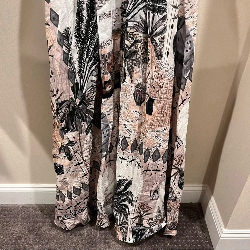 Isla & White bohemian resort maxi dress nwt Ophelie Dress Galerie Blanc wedding - Picture 9 of 12